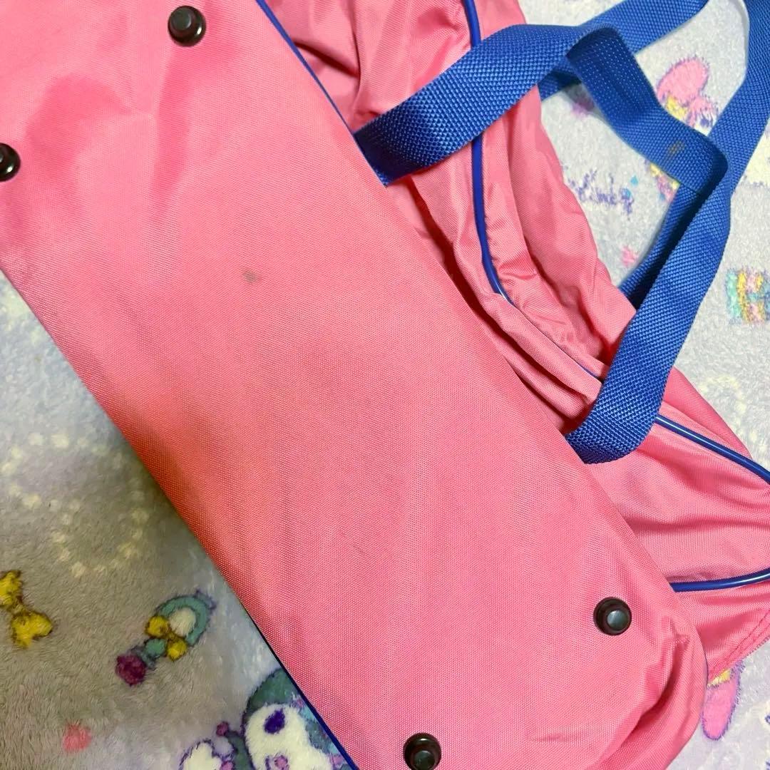 WORLD PEGASUS ピンク 旧ワッペ スクールバッグ スクバ