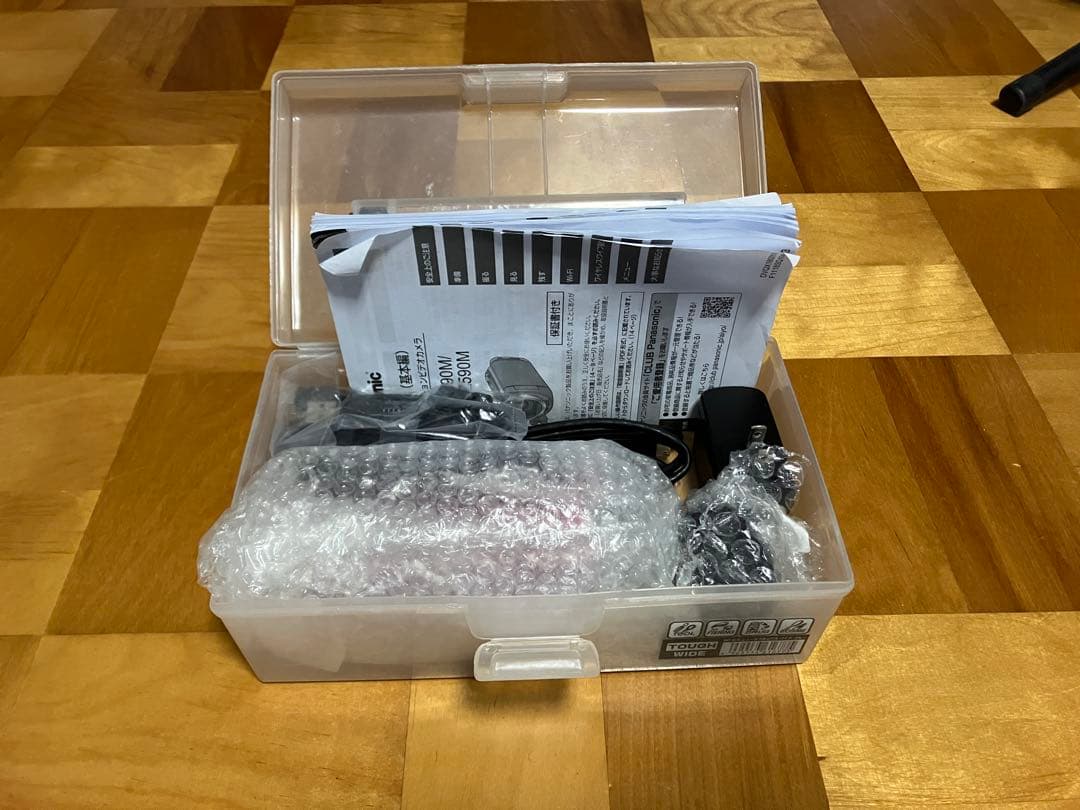 【ゆんす】Panasonic HC-W590M ピンク ビデオカメラ