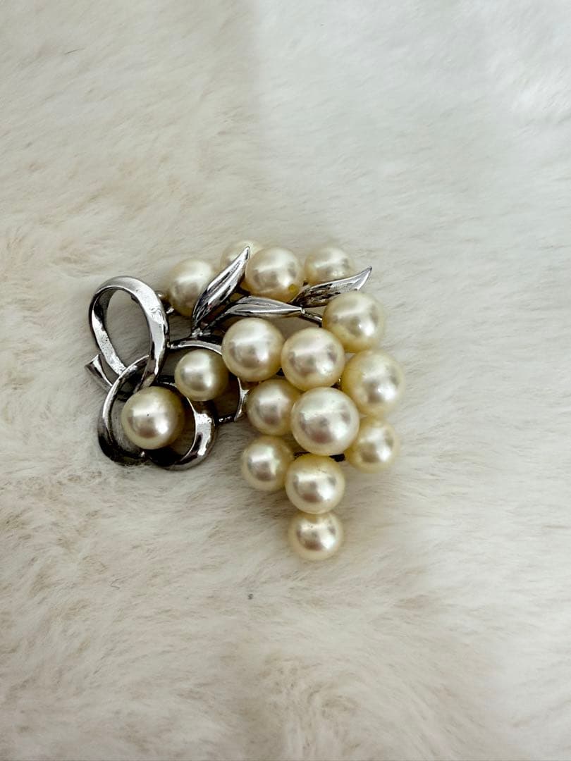 MIKIMOTO 真珠 ブローチ