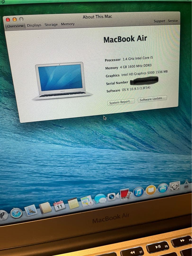 【箱付属品あり】Mac Book Air 11 インチ (Early 2014)