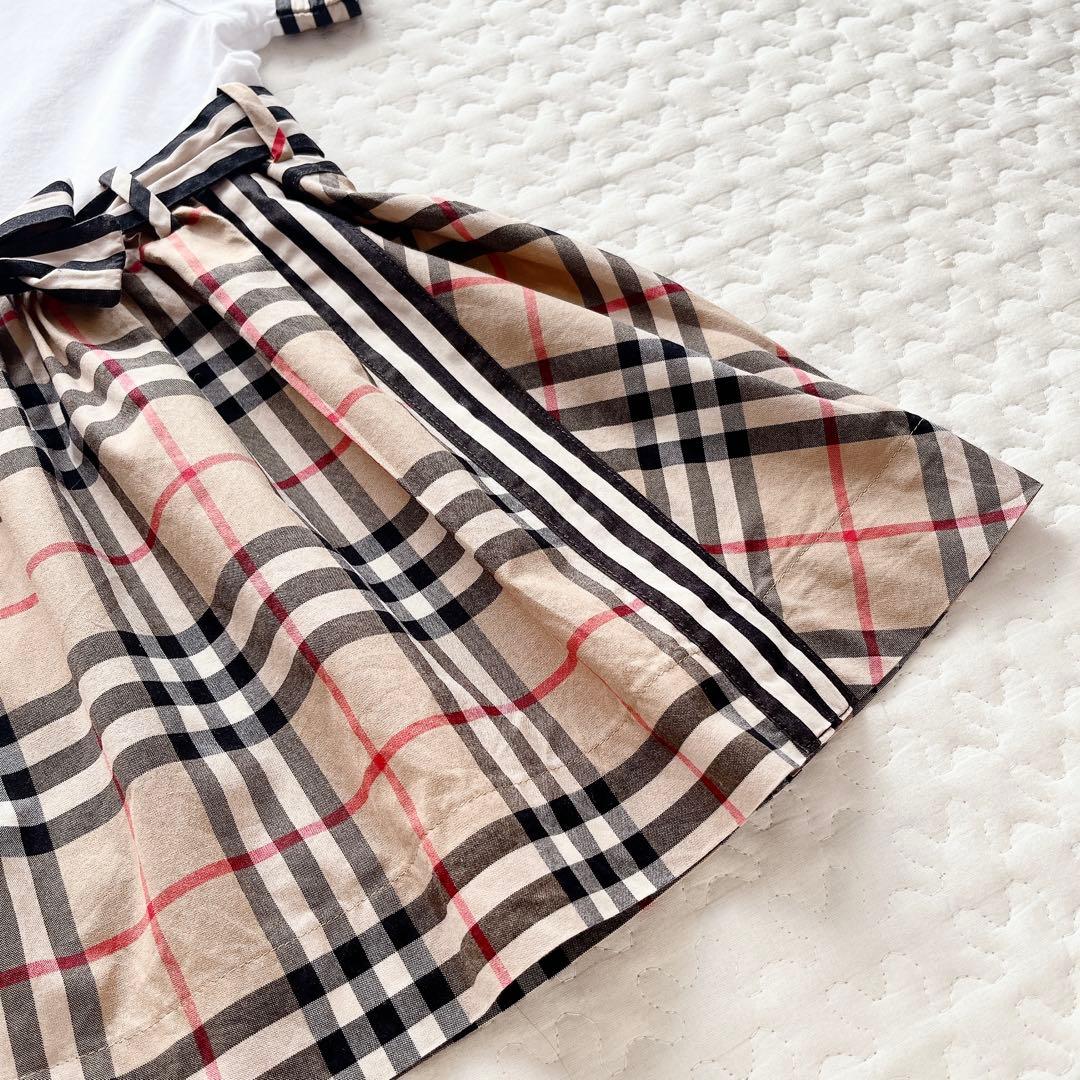 BURBERRY 現行タグ　ノバチェックワンピース　92