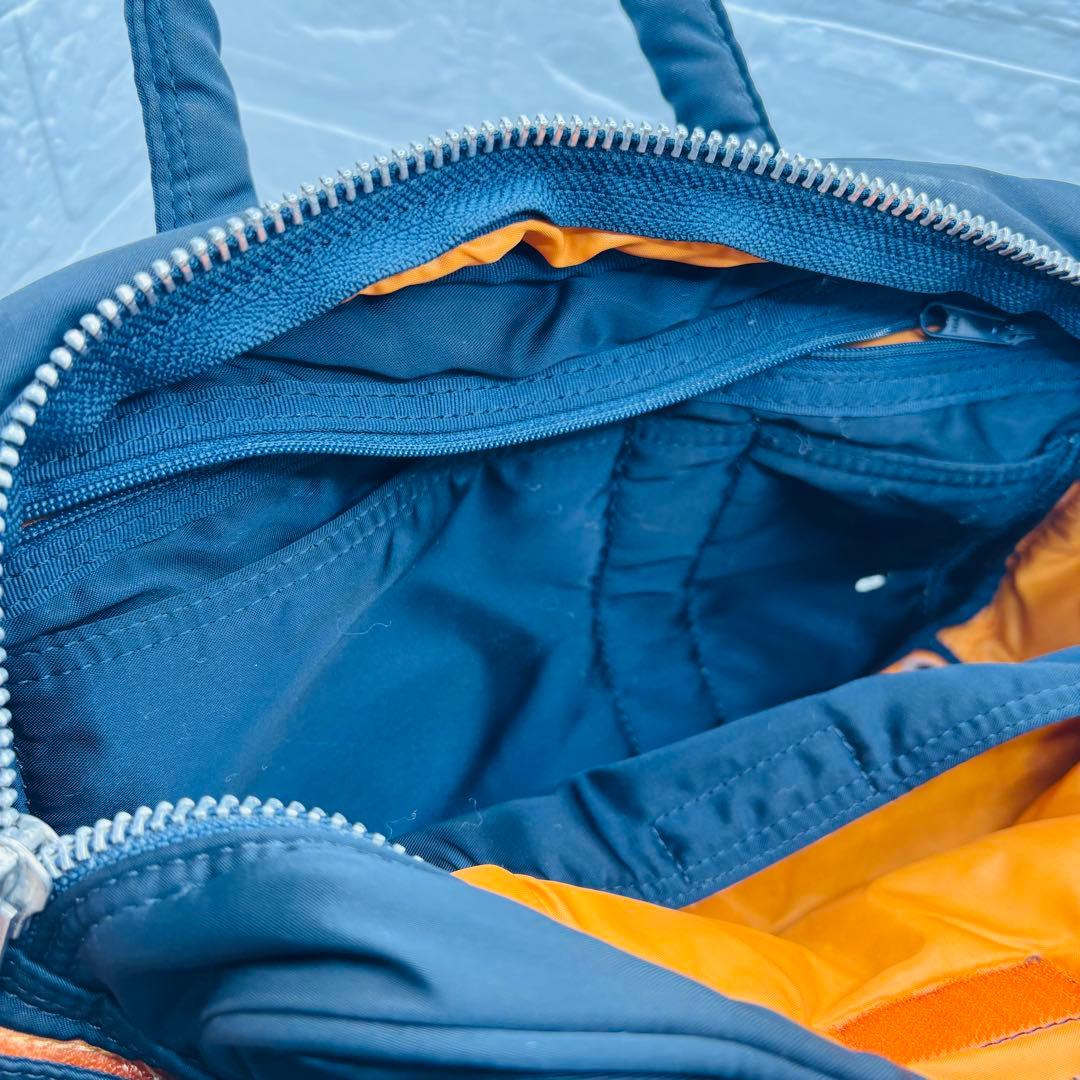 【廃盤、希少】ヘッドポーター　タンカー　ミニボストン　ネイビー　濃紺