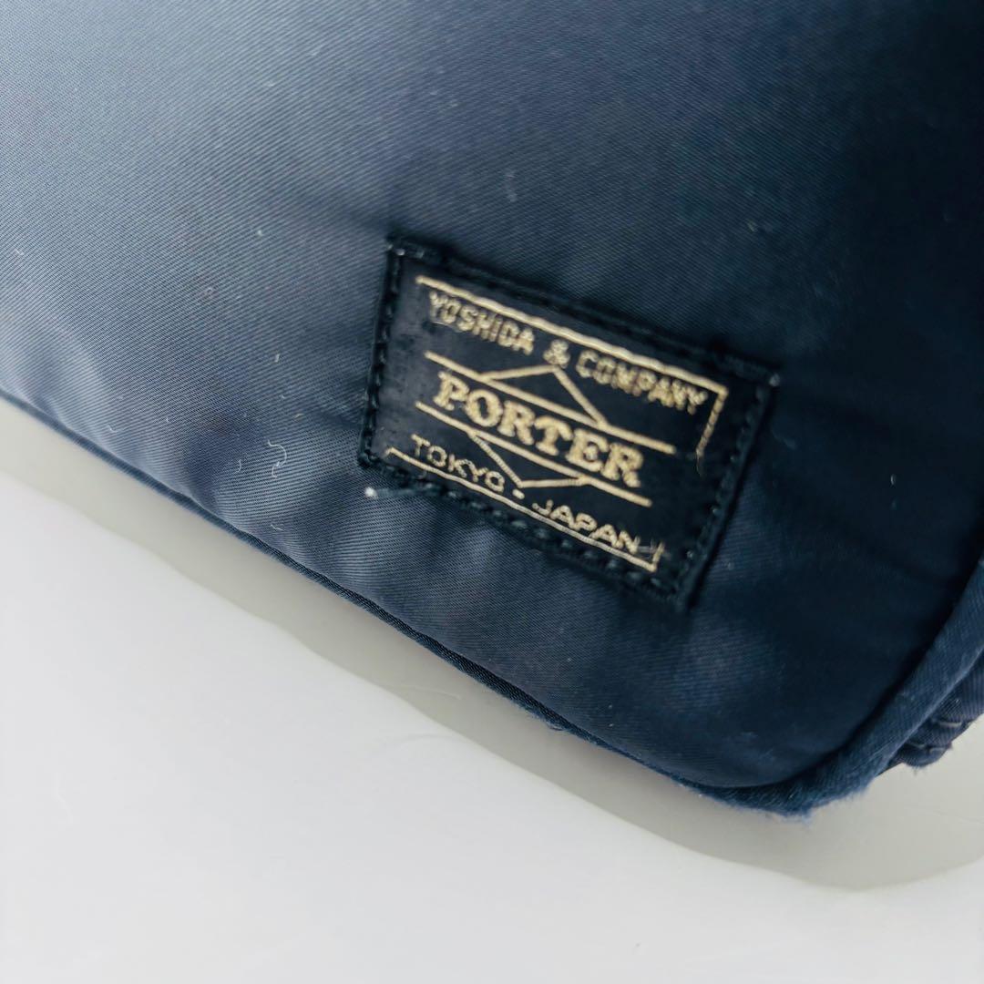 【廃盤、希少】ヘッドポーター　タンカー　ミニボストン　ネイビー　濃紺