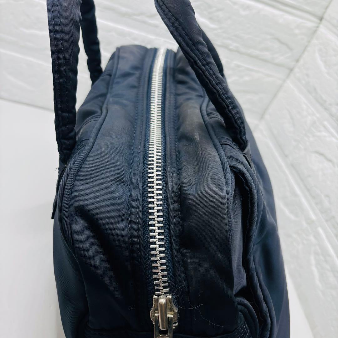 【廃盤、希少】ヘッドポーター　タンカー　ミニボストン　ネイビー　濃紺