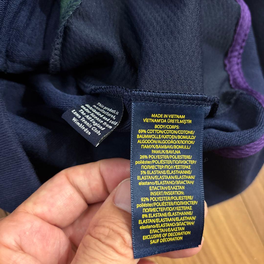 【Polo Ralph Lauren】ウィンブルドン ジャージ Sネイビー