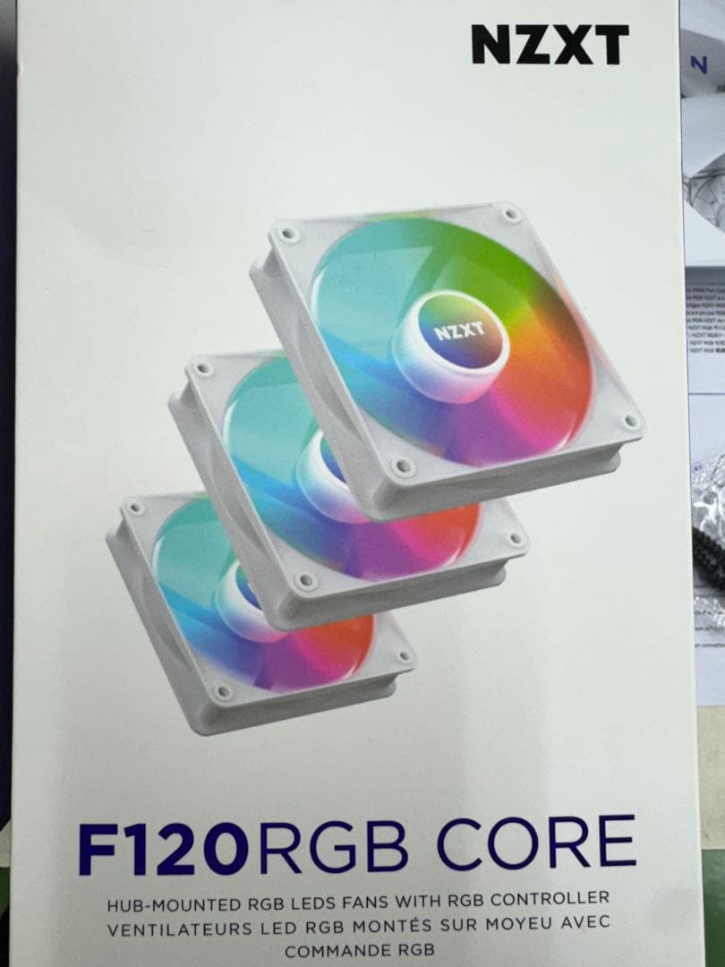 NZXT F120 RGB CORE 3個セット