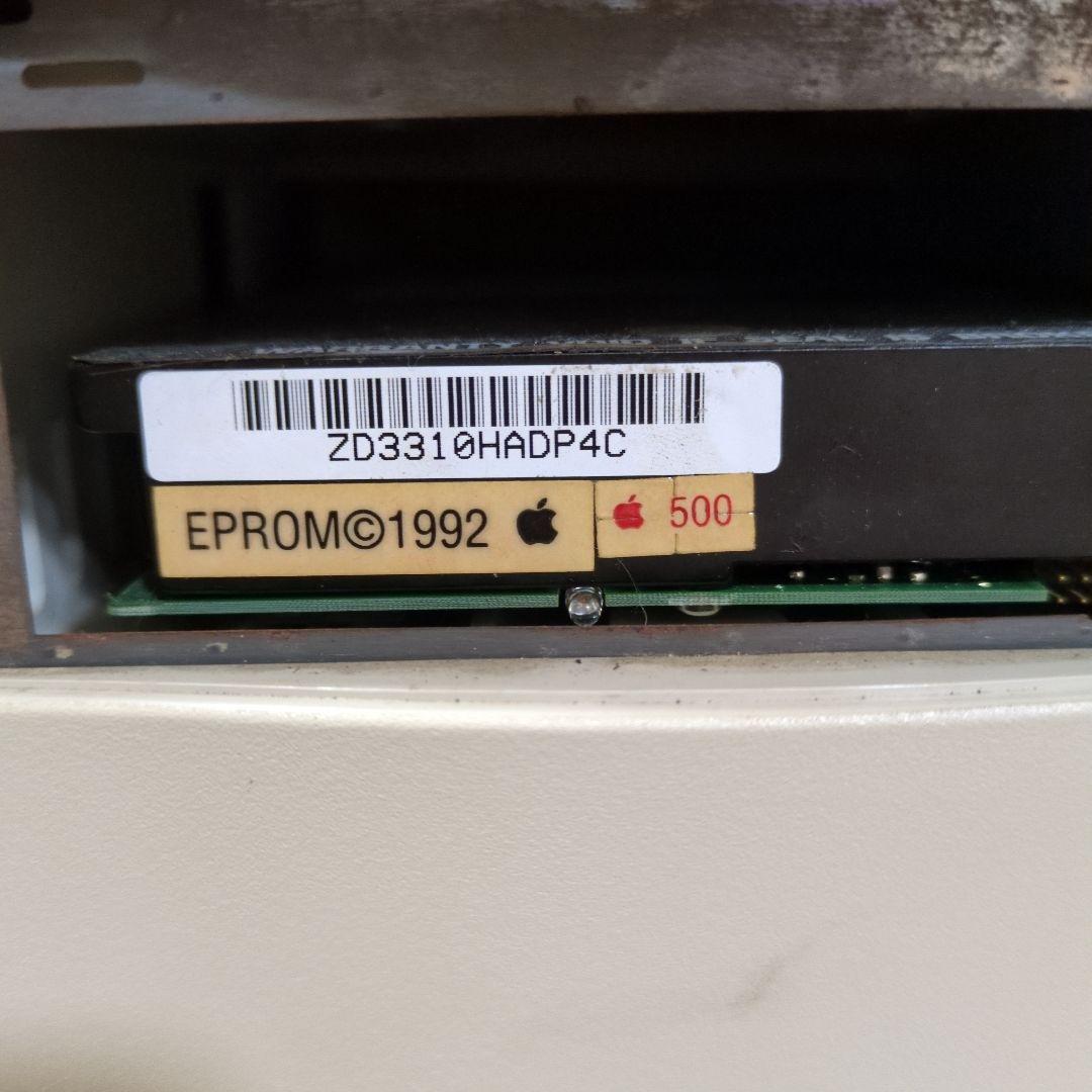 動画アップしました！Apple マッキントッシュ 840 AV 通電確認済み！