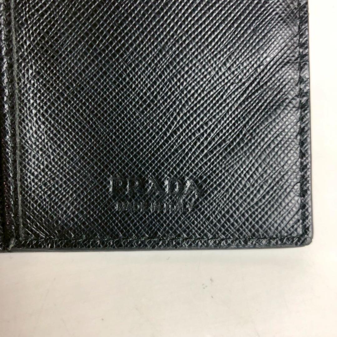 PRADA プラダ 長財布 ブラック 小物 メンズ ブランド
