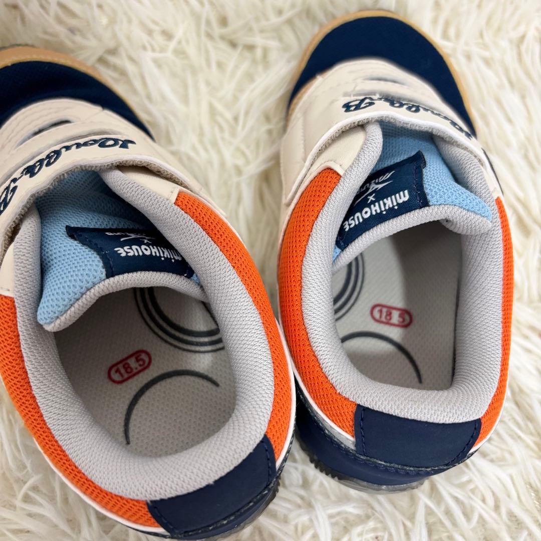 新品未使用　室内試着のみミキハウス　ダブルビー　ミズノコラボ　18.5