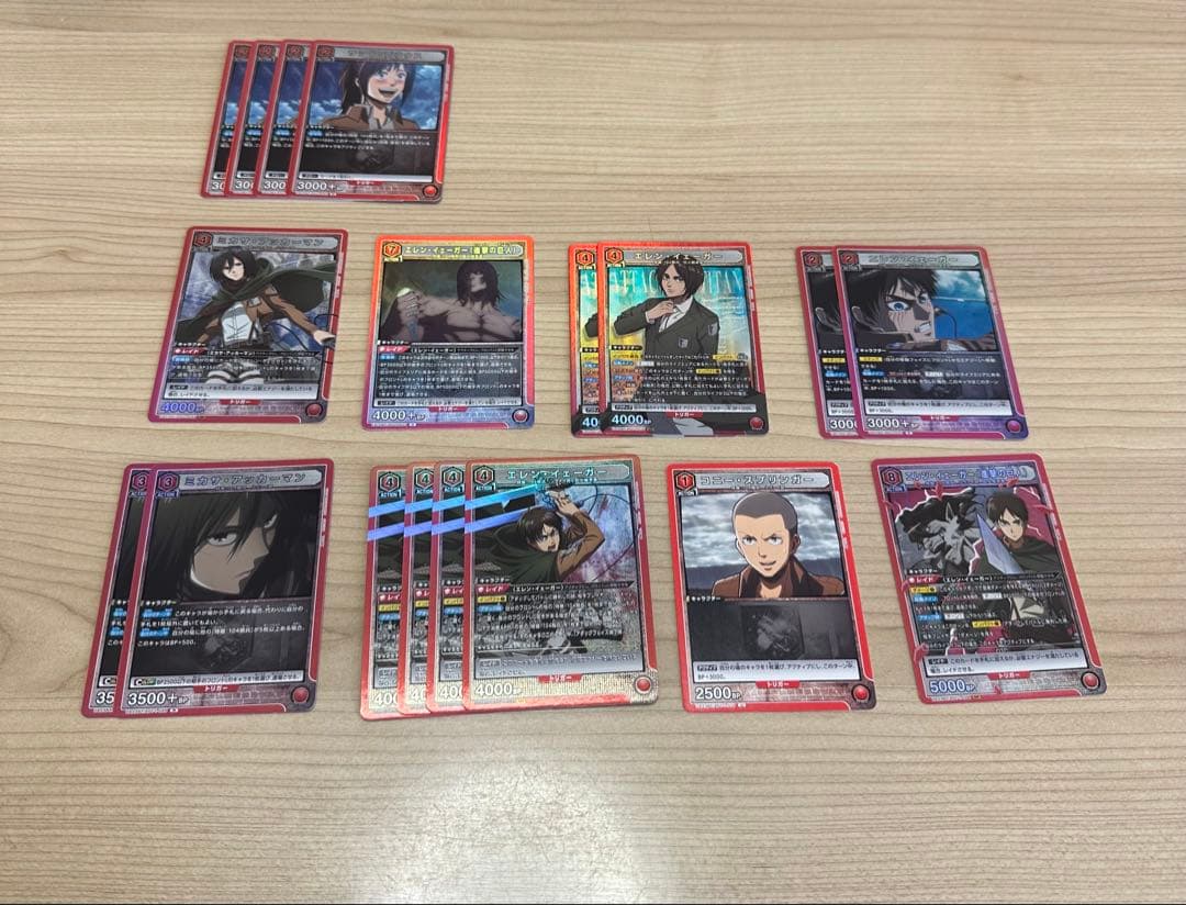 進撃の巨人 UNION ARENA 8エレンデッキ