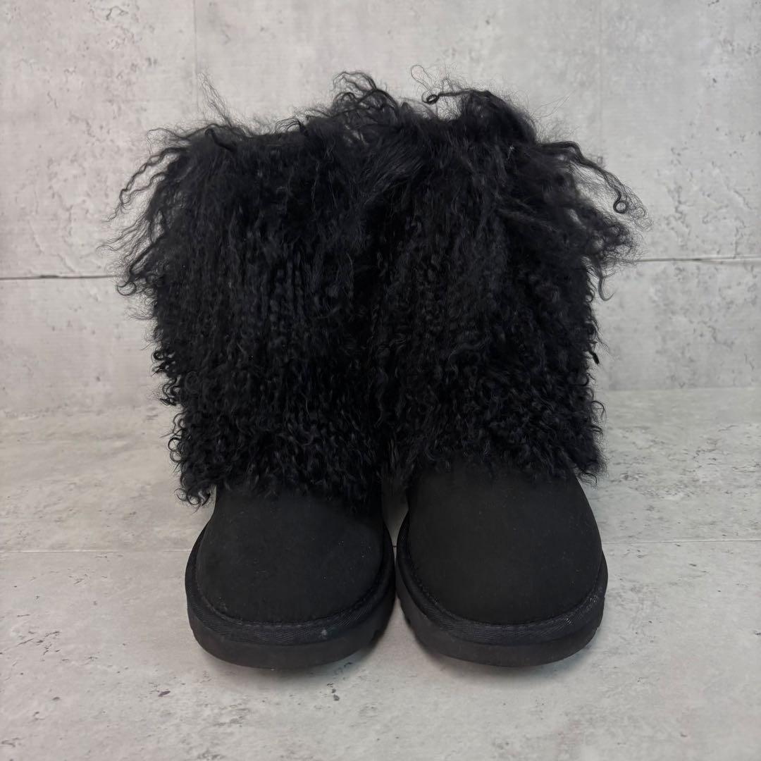美品 UGG W SHEEPSKIN CUFF BOOT カフ ブーツ 24cm