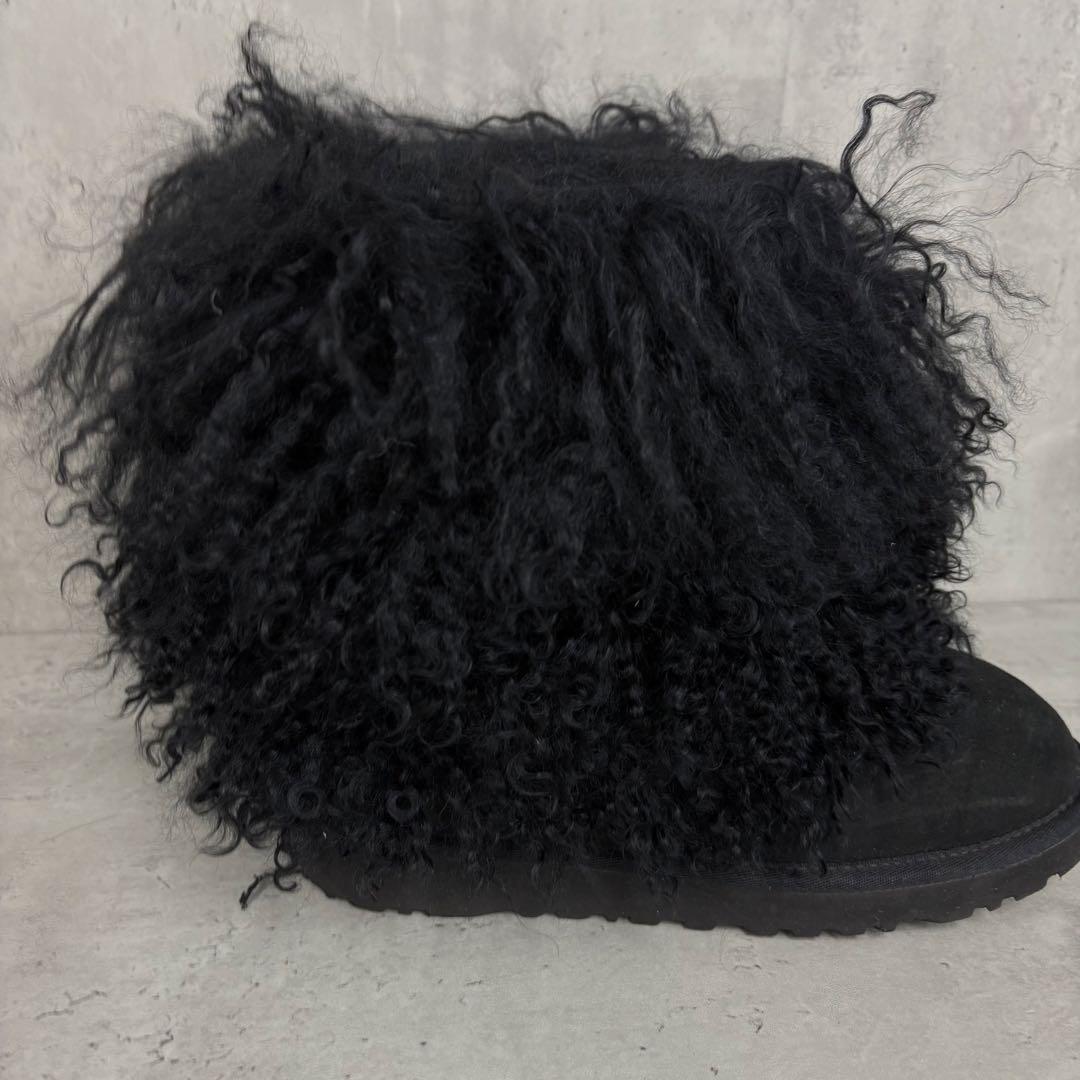 美品 UGG W SHEEPSKIN CUFF BOOT カフ ブーツ 24cm