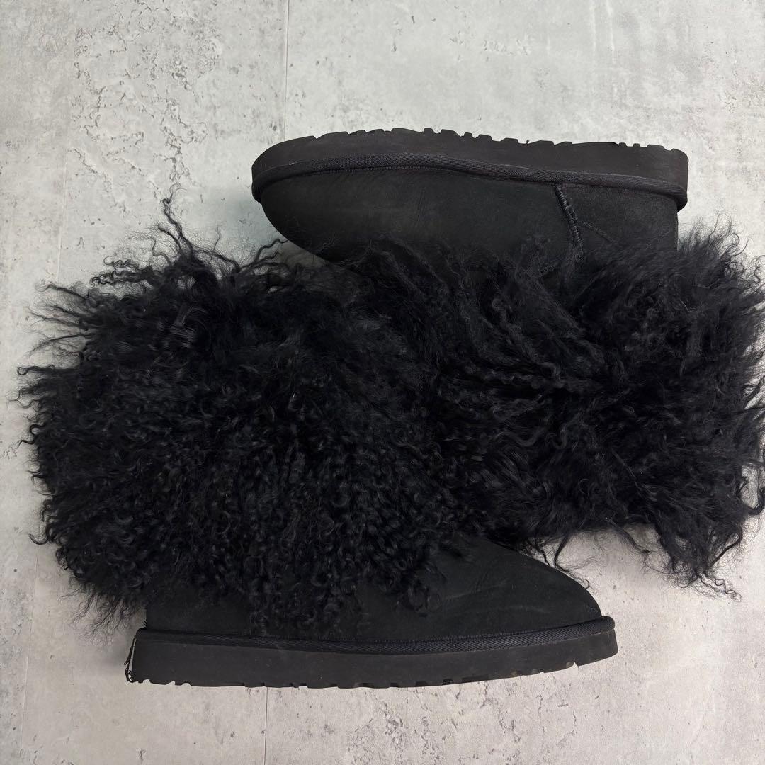 美品 UGG W SHEEPSKIN CUFF BOOT カフ ブーツ 24cm