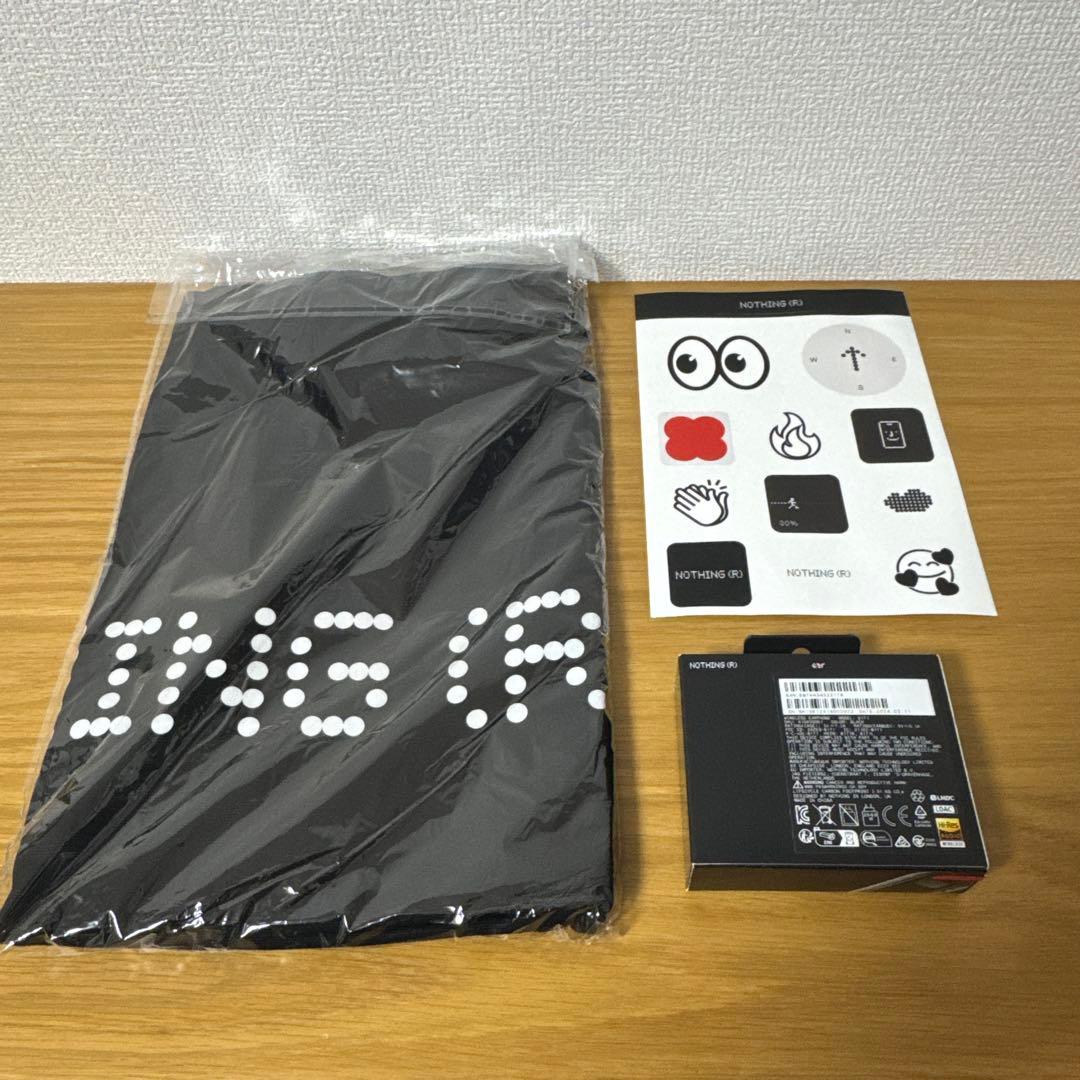 Nothing Ear 2024 第3世代 ブラック 限定ノベルティー付き