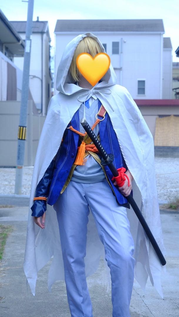 や*な様 刀剣乱舞　山姥切国広　ウィッグ付き　正装　コスプレ　衣装