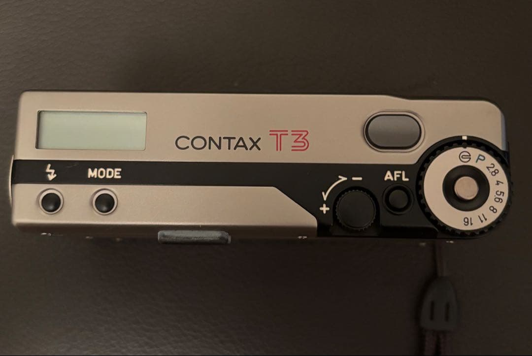 CONTAX T3 コンパクトフィルムカメラ+アダプター+Pフィルター