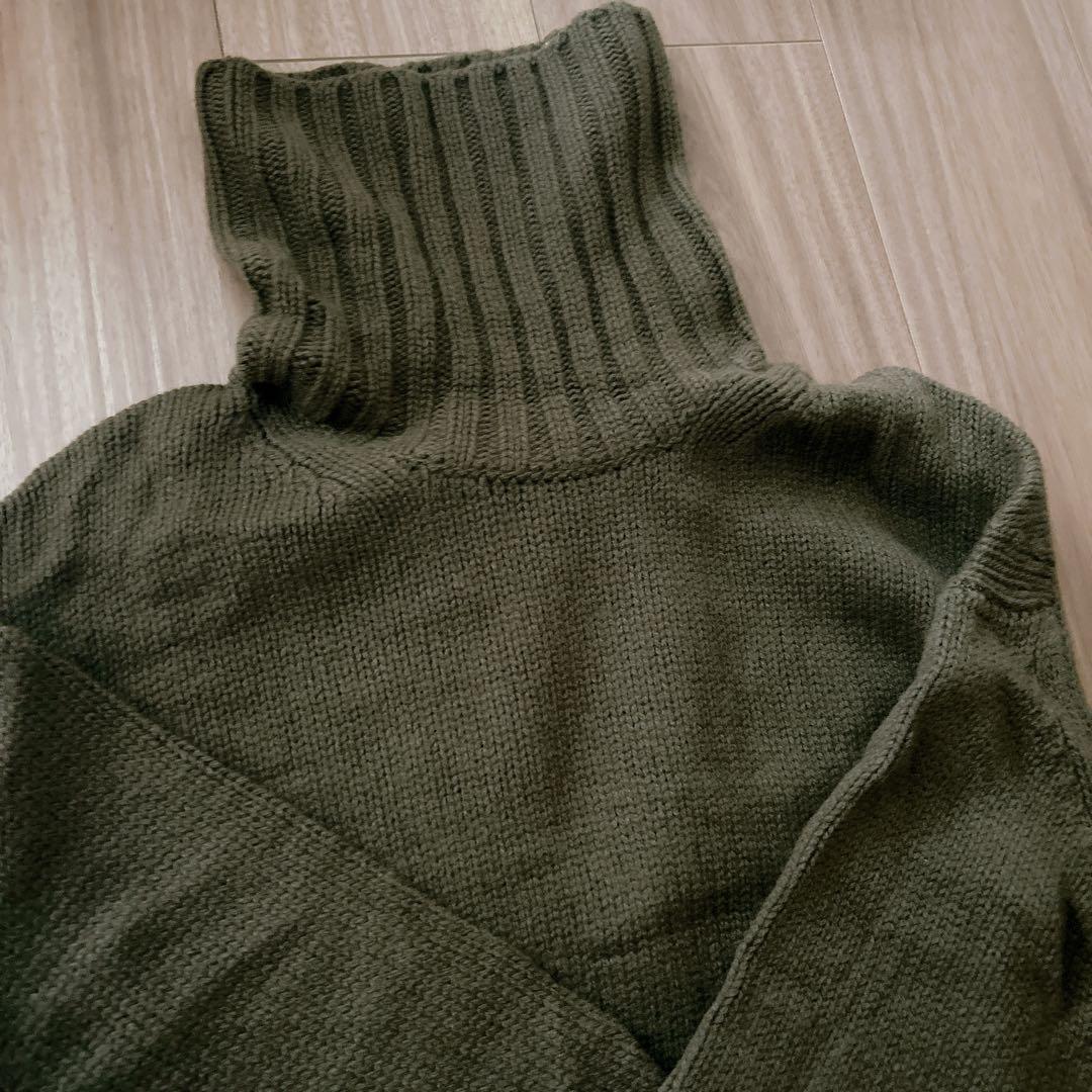 ギャルリーヴィー　ファインウール タートルネックプルオーバー♡2/15まで出品