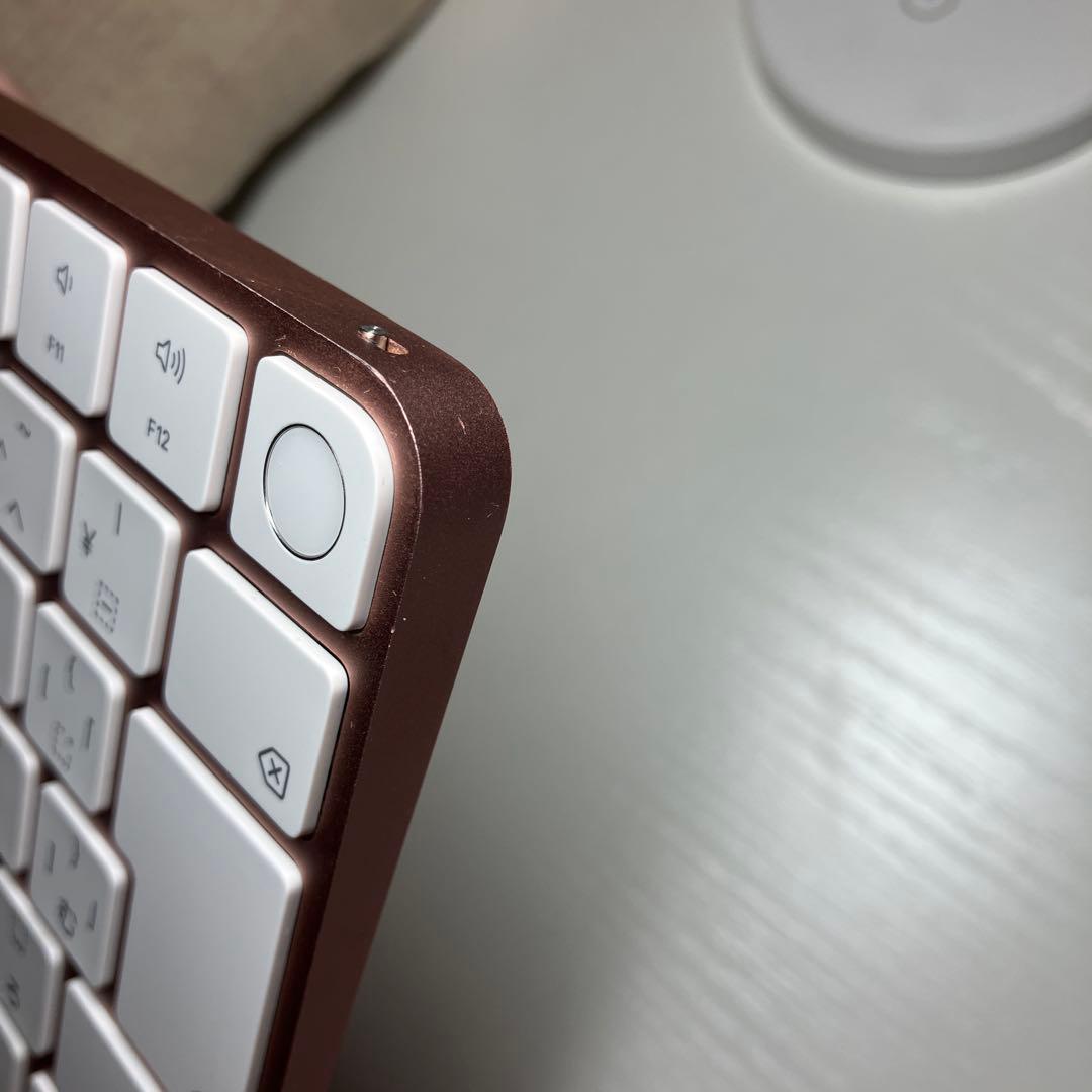 Apple純正 magickeyboard Touch IDつき ピンク