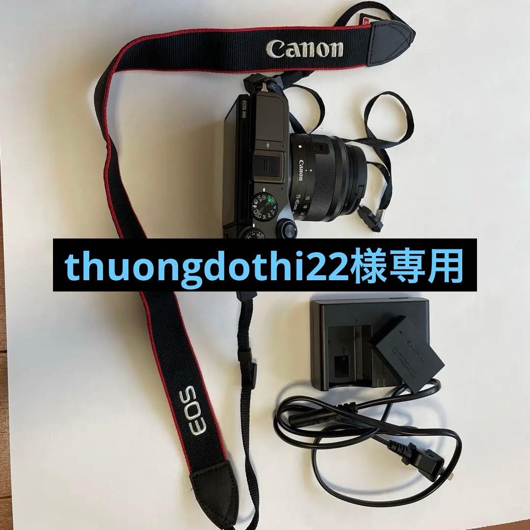 キャノン(Canon) EOS M6 カメラ　レンズ付き