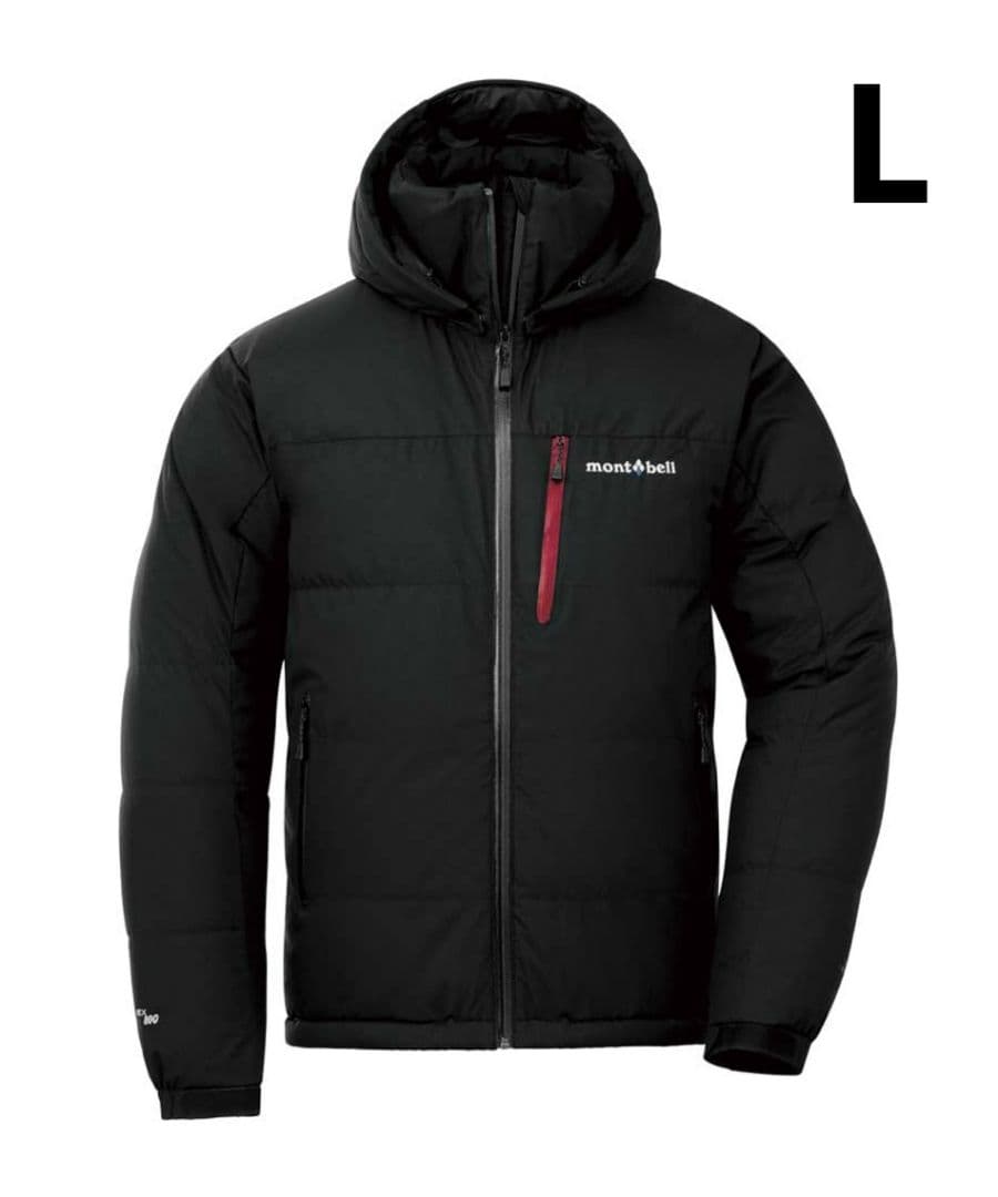mont-bell パーマフロスト ダウン パーカ ジャケット 黒 L