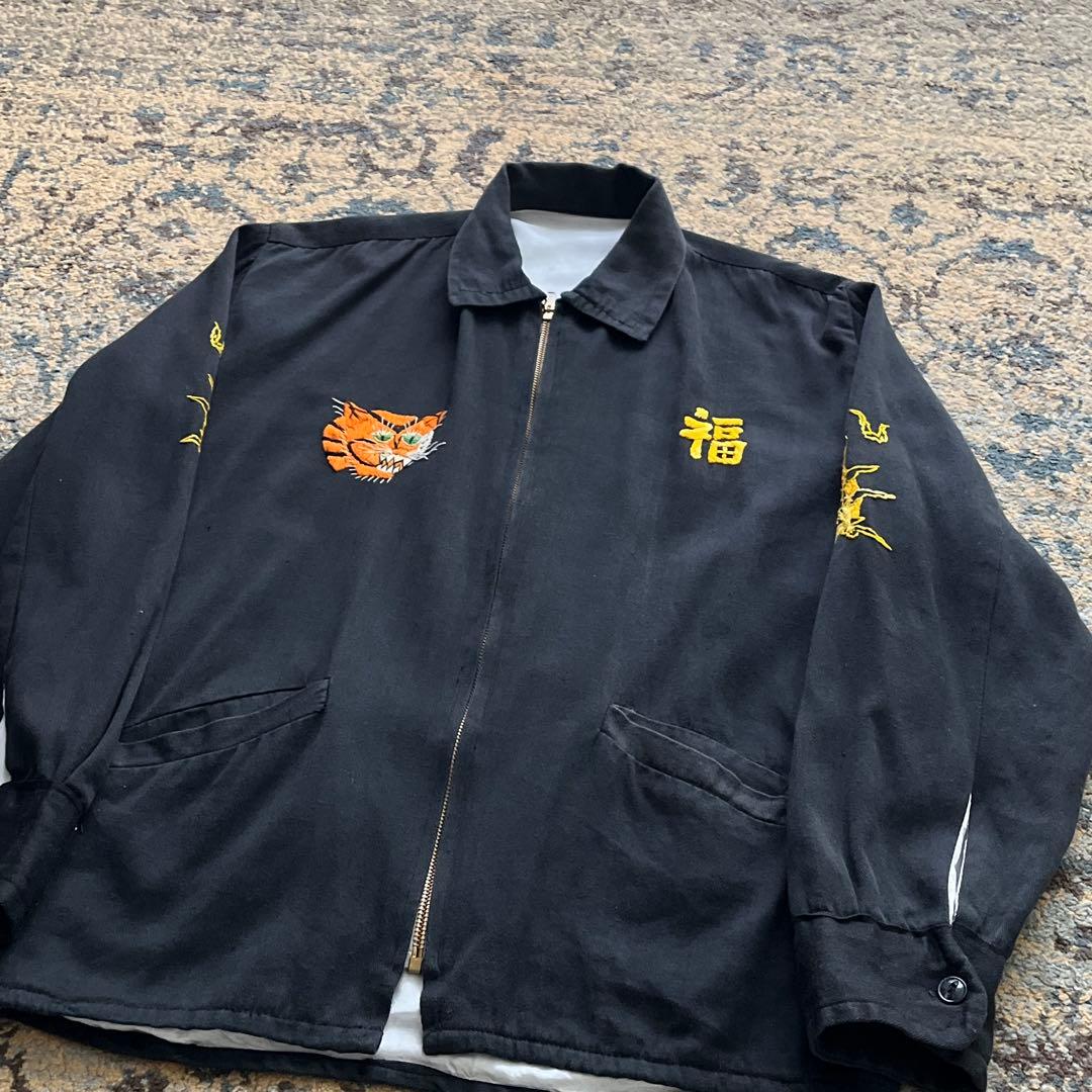 60s ベトジャン スーベニアジャケット 刺繍 ヴィンテージ オリジナル 70s