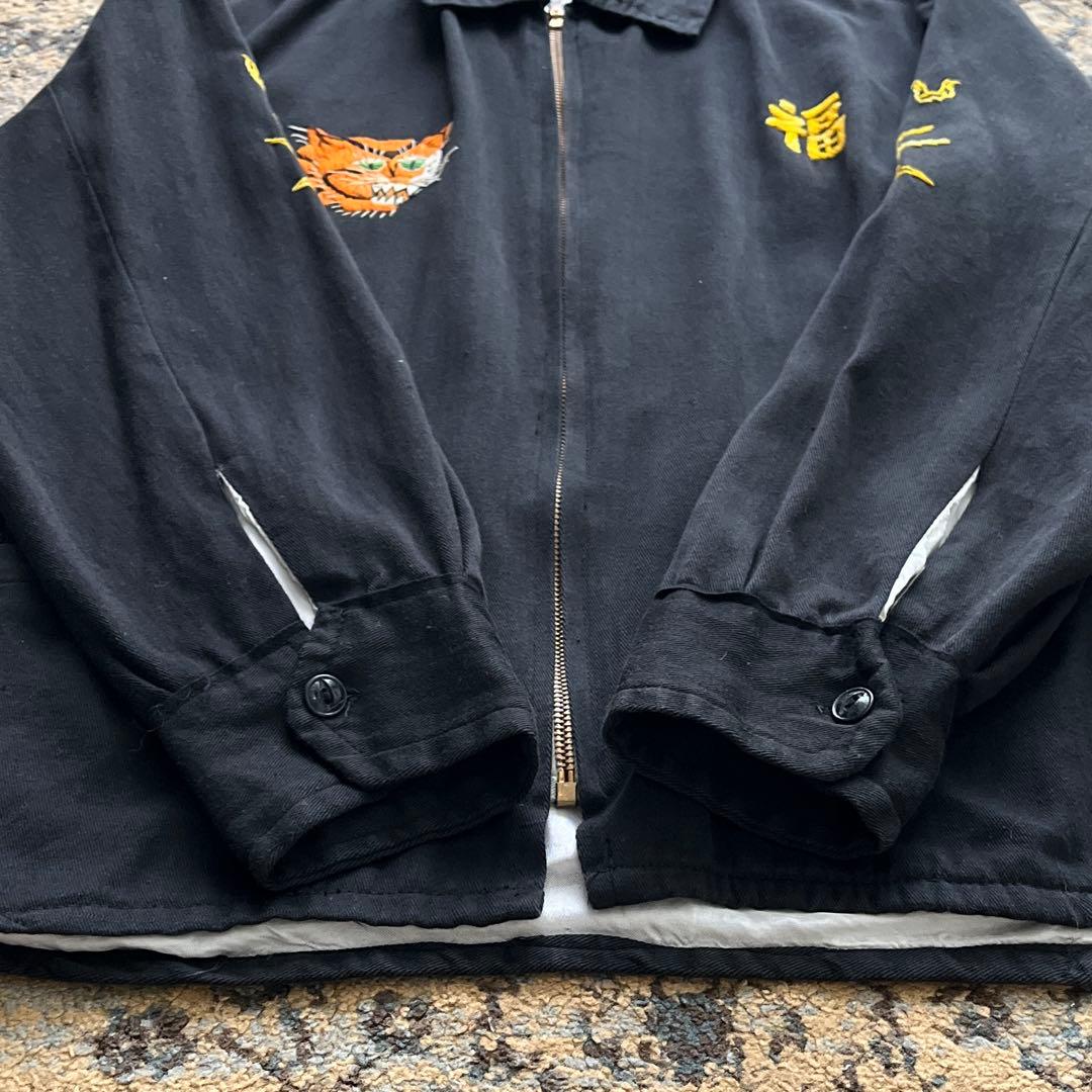 60s ベトジャン スーベニアジャケット 刺繍 ヴィンテージ オリジナル 70s