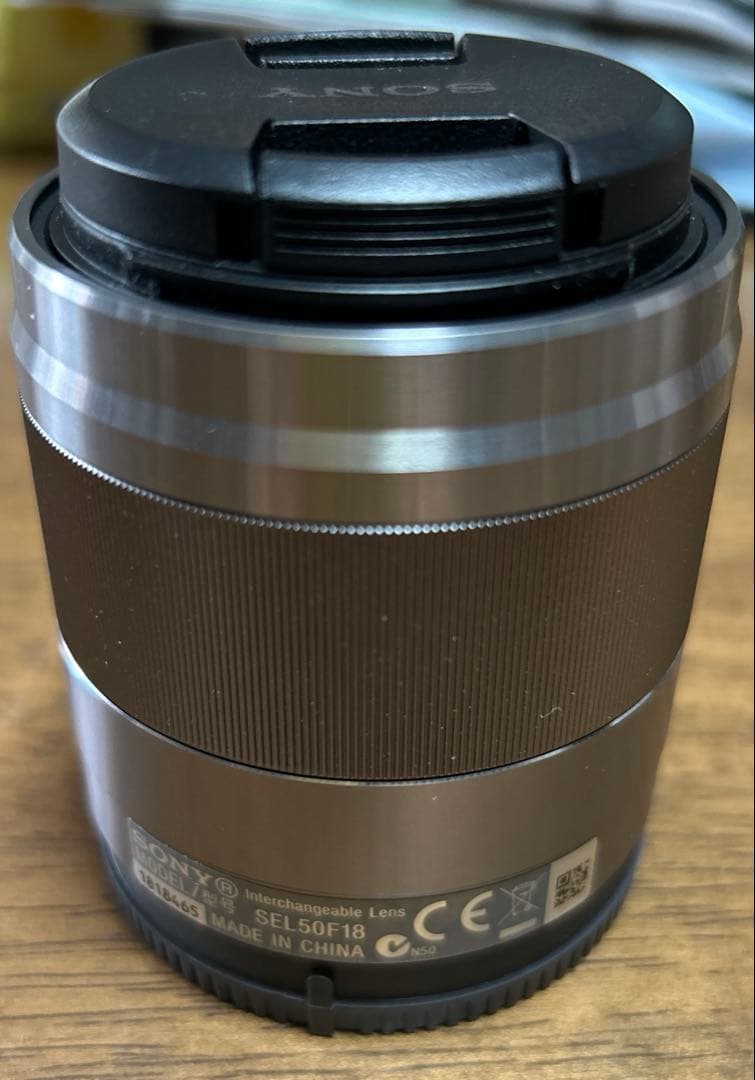 ソニー　SEL50F18 E 50mm F1.8 OSSシルバー