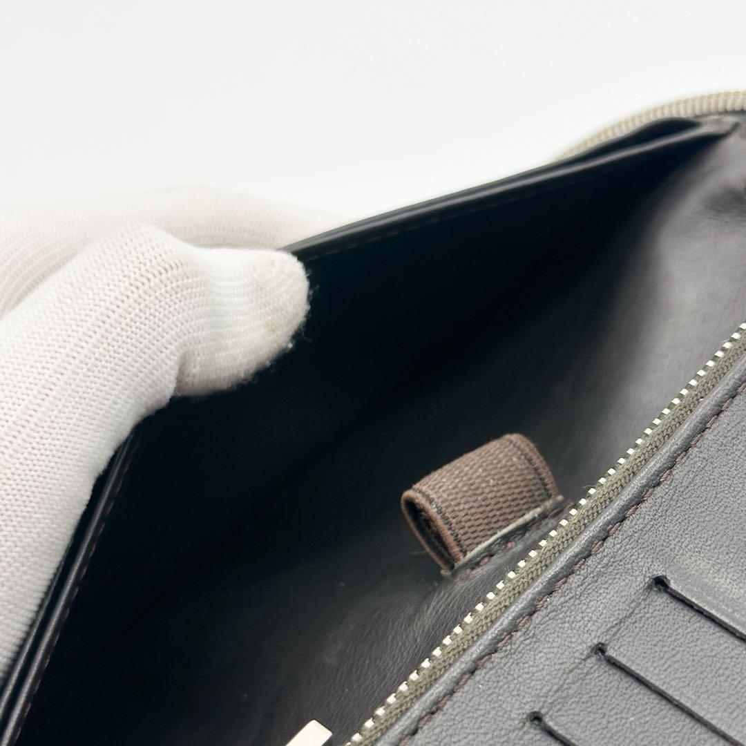 【使用わずか】ルイヴィトン ポルトフォイユ ロン ジェアン ヴェルティカル