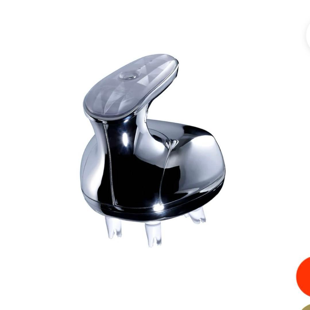 新品‼️TWINBIRD ツインバード　ヘッドケア マッサージ器 防水　シルバー