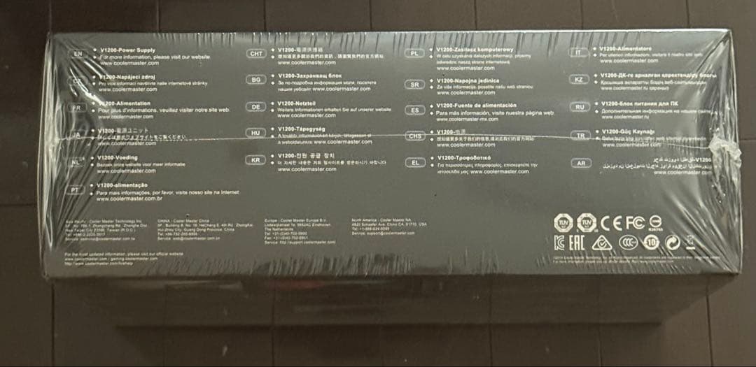 (新品未使用)CoolerMaster V1200 PLATINUM 1200W