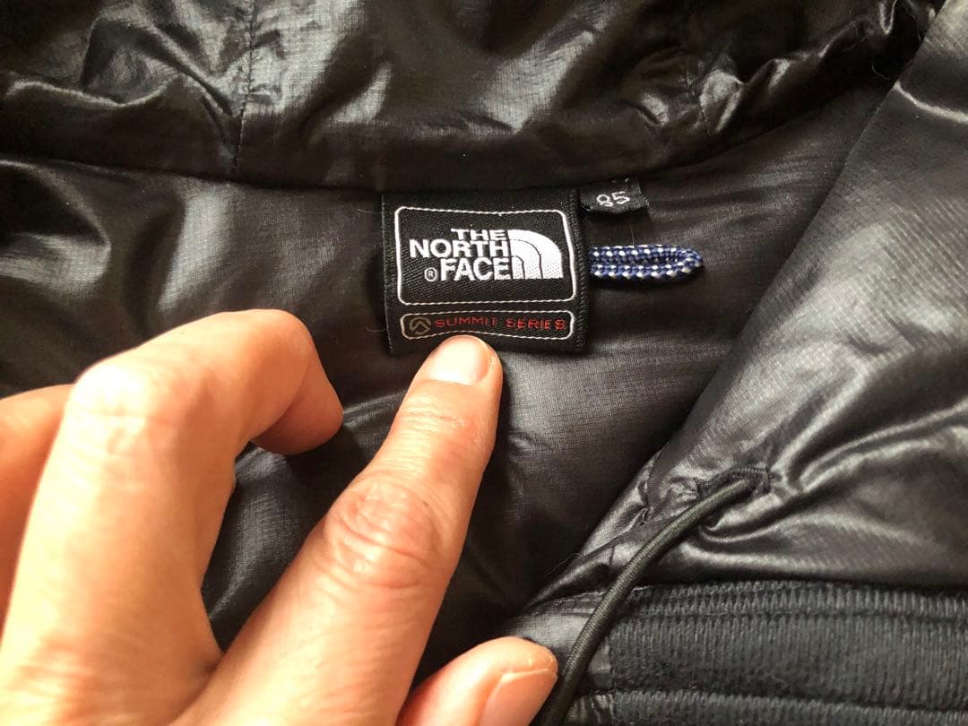 ノースフェイス SUMMIT フードダウン ブラック レディースM