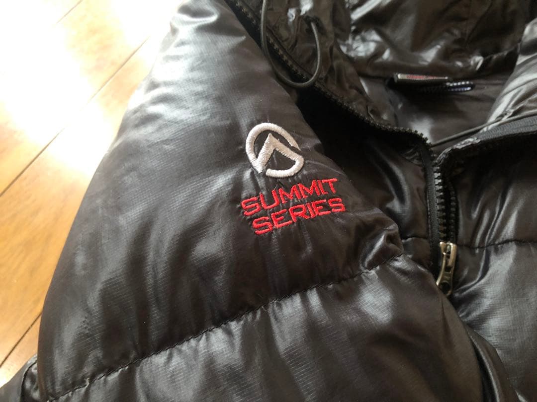 ノースフェイス SUMMIT フードダウン ブラック レディースM