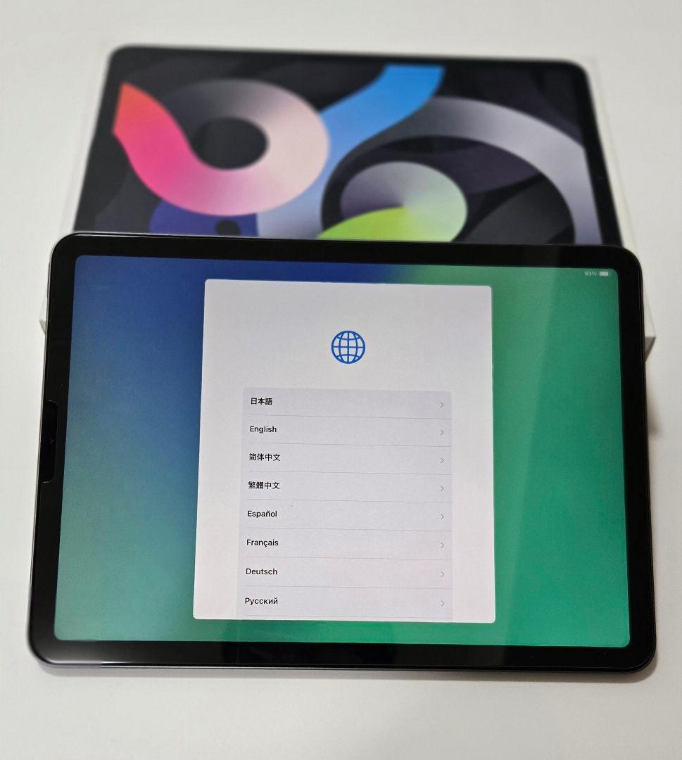 Apple iPad air 第4世代　64GB wifi スペースグレー 本体