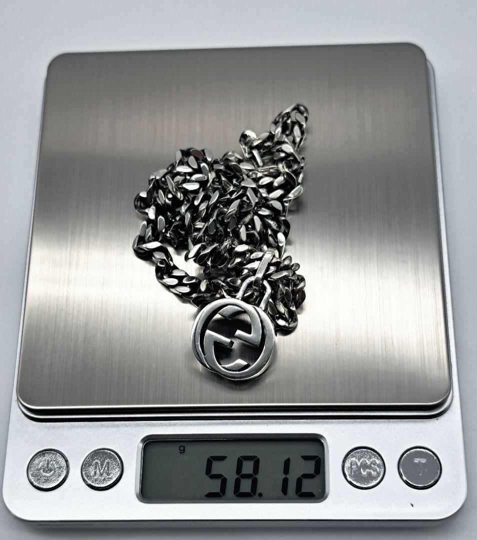 GUCCI GG インターロッキング 太目 喜平 キヘイ チェーン