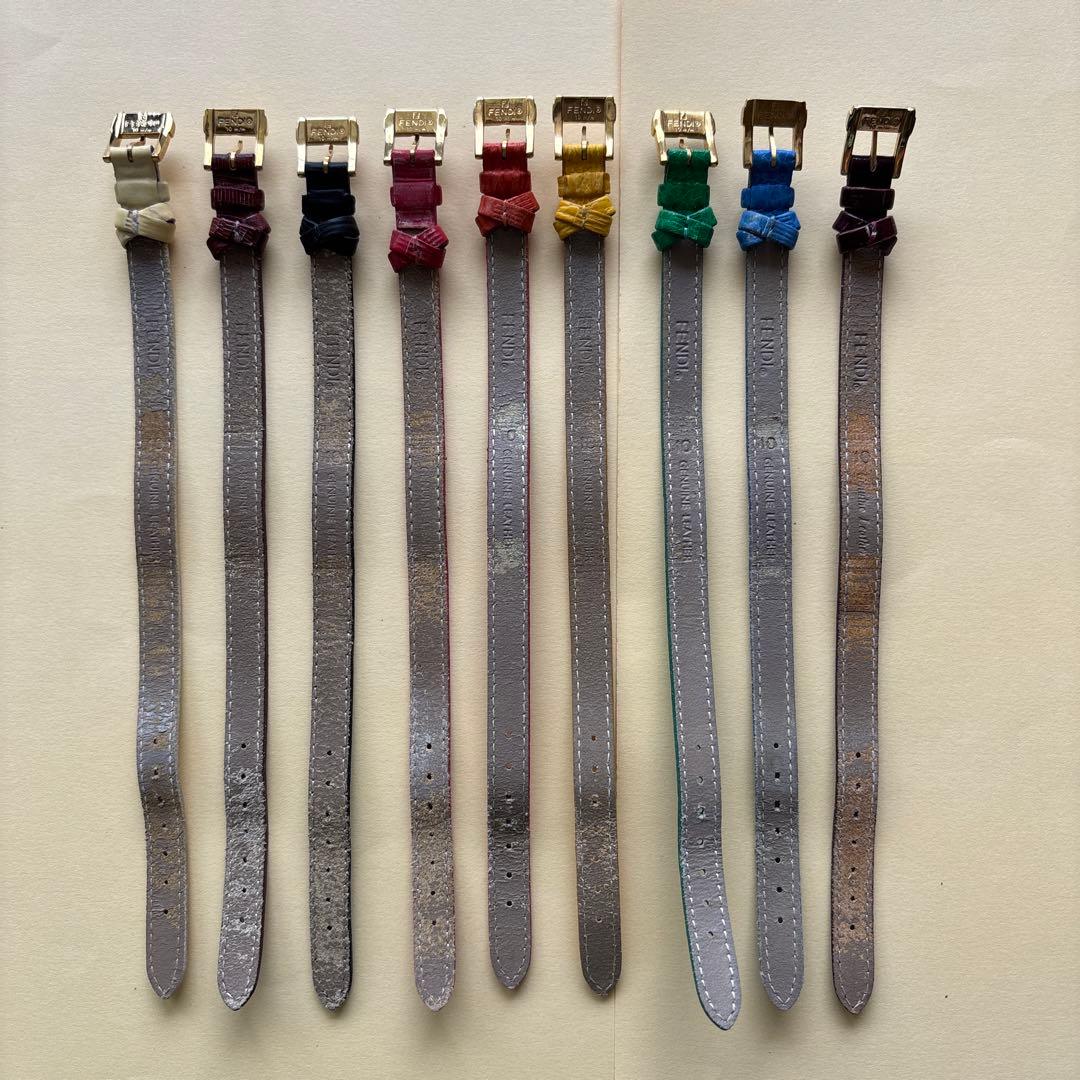 FENDI レディース腕時計　カメレオン　チェンジベルト9本　640L クォーツ