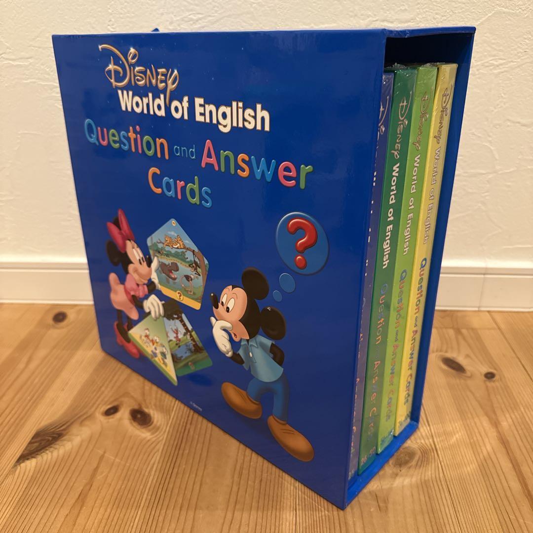 【全箱未開封】最新版 DWE Q&Aカード　ディズニー英語