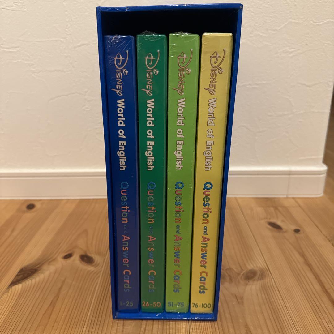 【全箱未開封】最新版 DWE Q&Aカード　ディズニー英語