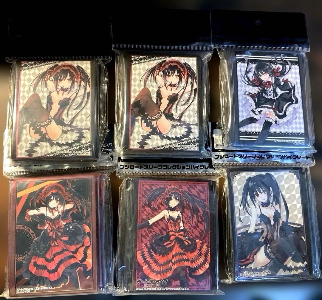 ブシロードスリーブコレクション　デート・ア・ライブ　時崎狂三　5種6点セット