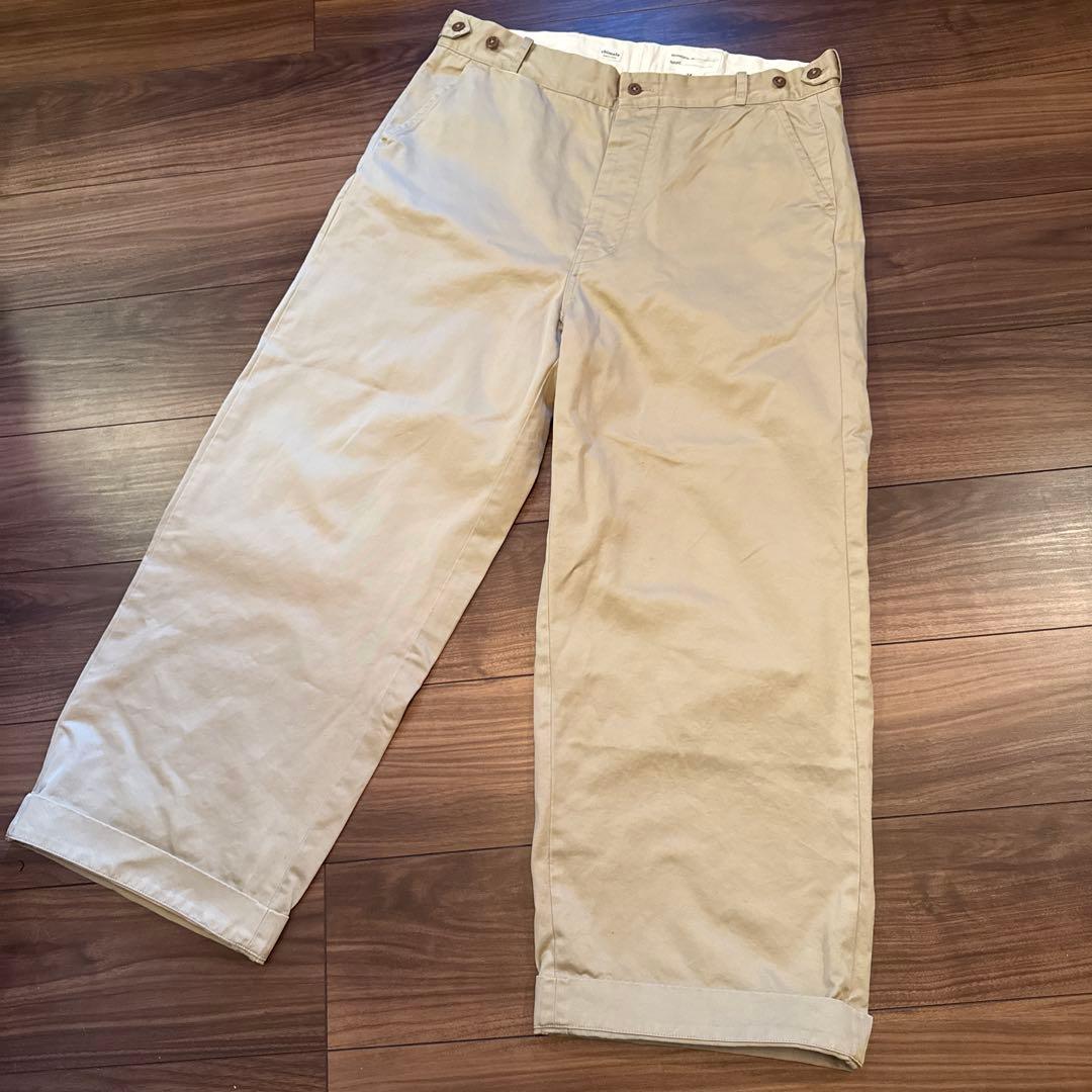 【PLEASE別注・チマラ】WAIST ADJUSTABLE TROUSER