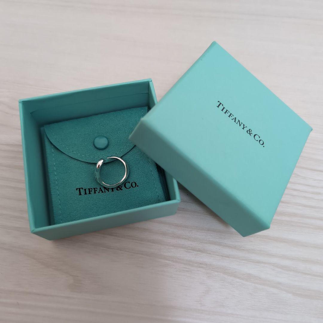 美品 ティファニー TIFFANY&Co シルバーリング 7号～8号 箱付