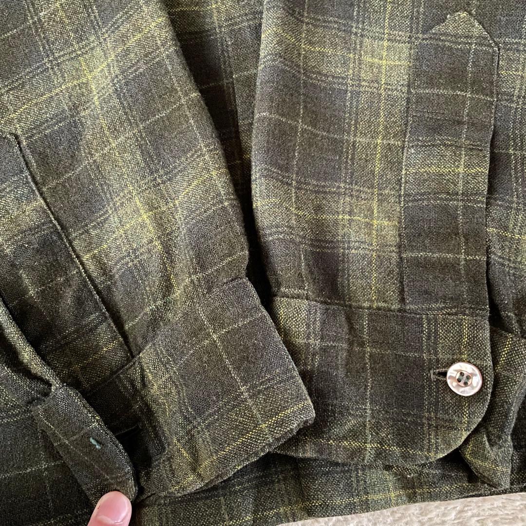 PENDLETON ペンドルトン　50s オンブレ　ウールシャツ　ボードシャツ