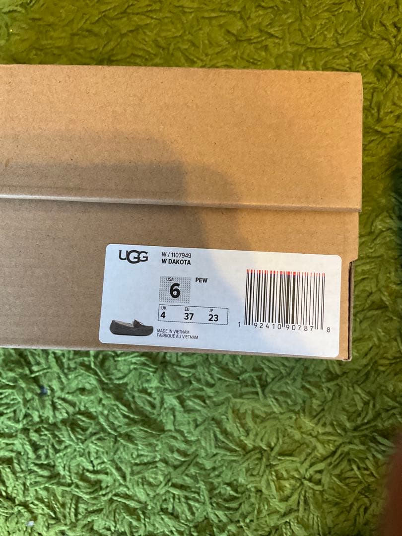UGG アグ ダコタ モカシン グレー23-23.5cm US6 正規品 箱あり