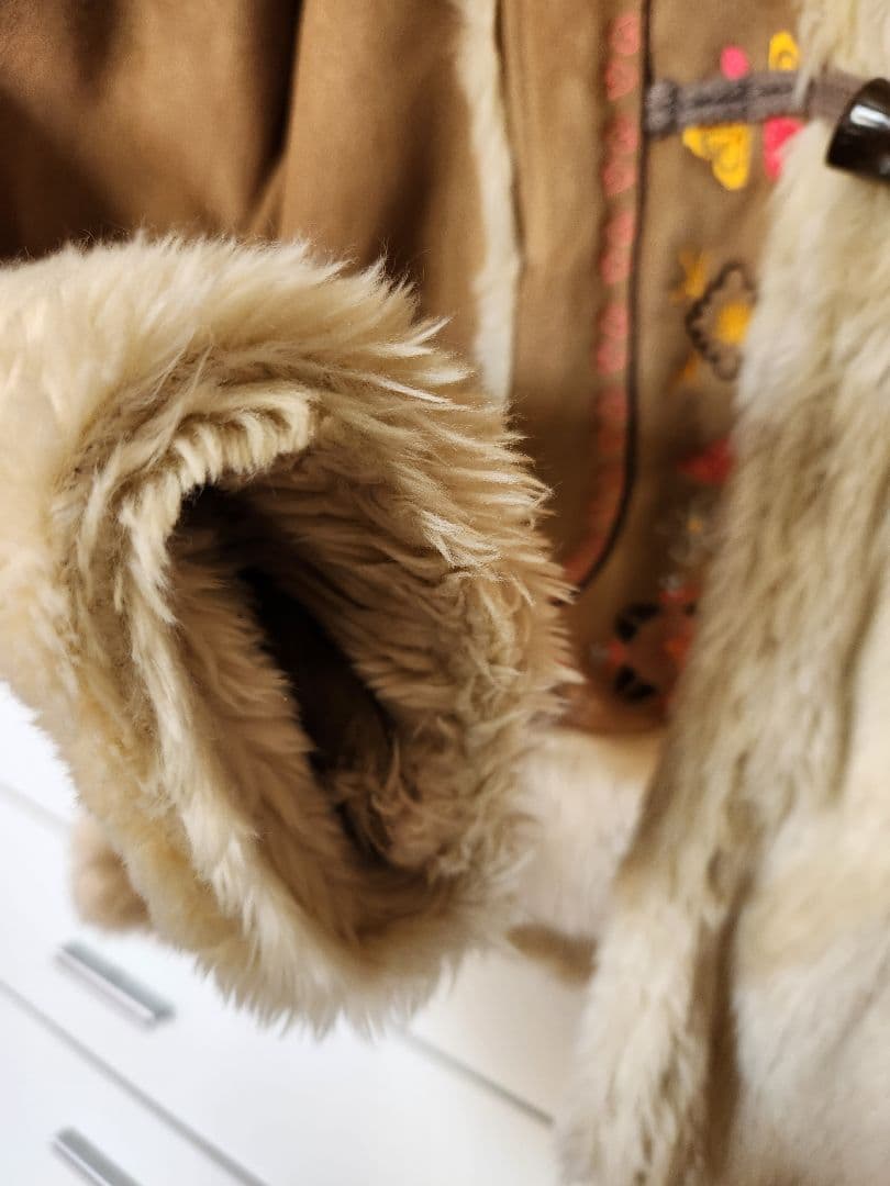 ROXY ロキシー ムートンダッフルジャケット