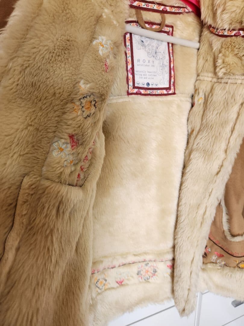 ROXY ロキシー ムートンダッフルジャケット