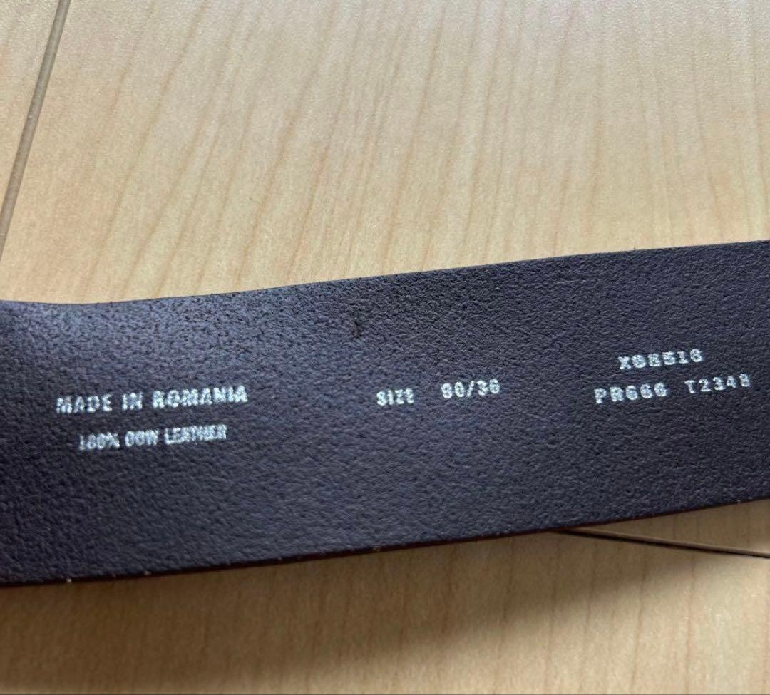 DIESEL ブラウン　ベルト 90/36