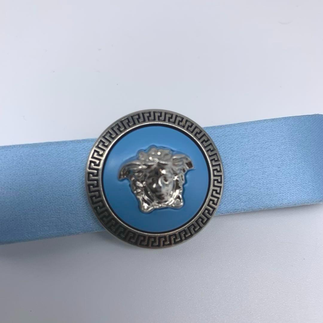 専用♡E32◆ヴェルサーチ【メデューサ◆ヘアピン/ヘアクリップ】サテン シルバー