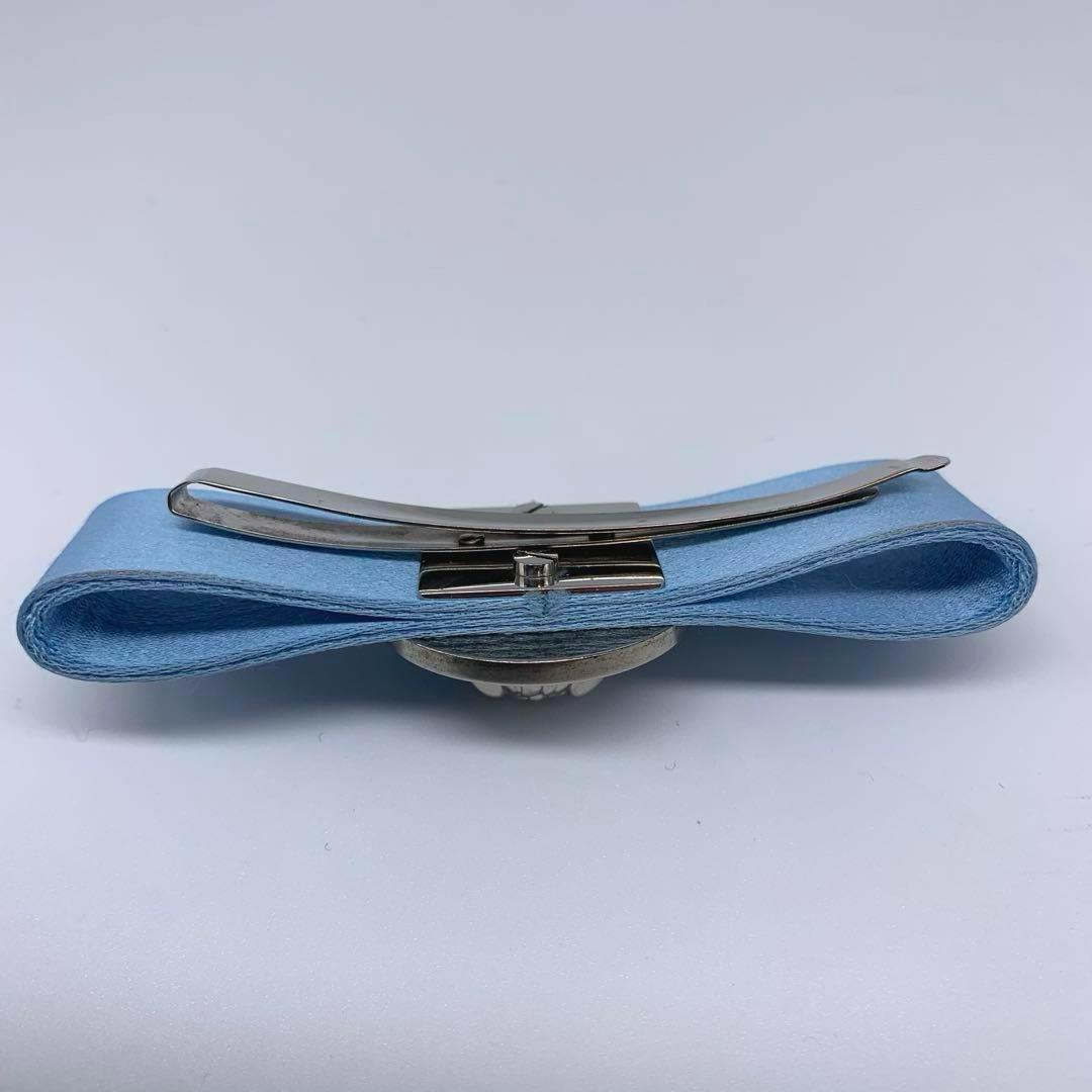 専用♡E32◆ヴェルサーチ【メデューサ◆ヘアピン/ヘアクリップ】サテン シルバー