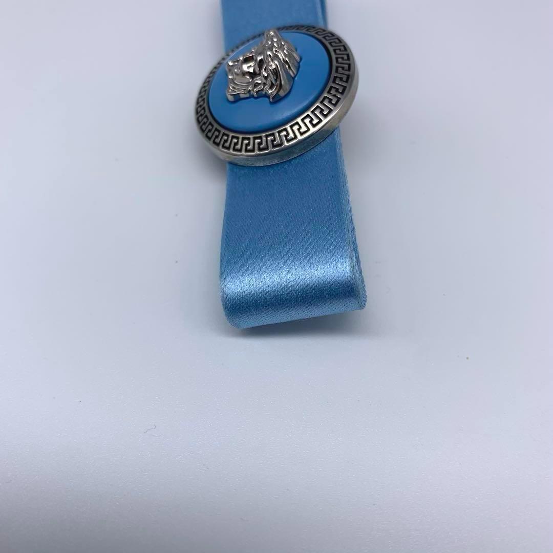 専用♡E32◆ヴェルサーチ【メデューサ◆ヘアピン/ヘアクリップ】サテン シルバー