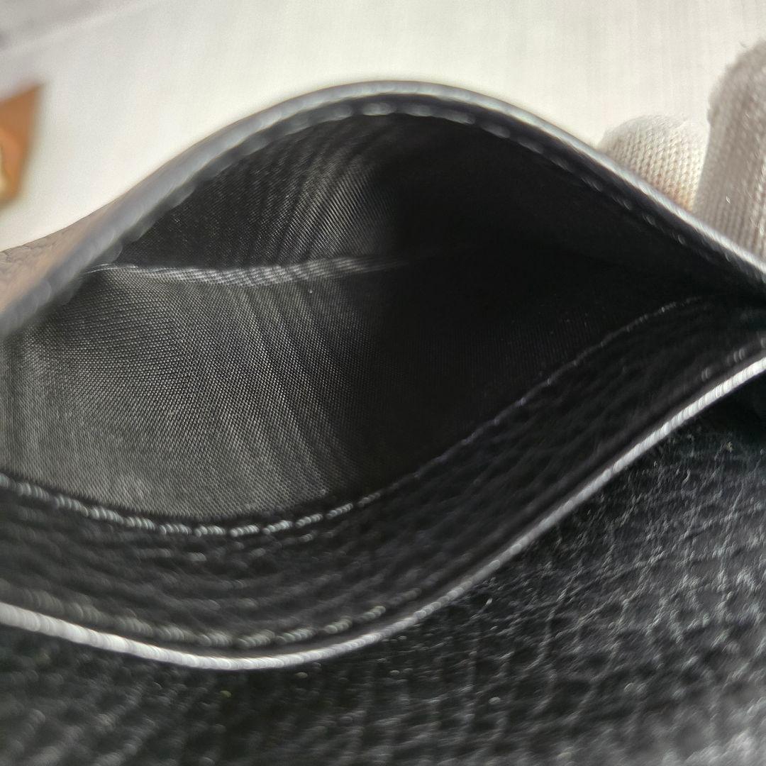 未使用級　CELINE　セリーヌ　名刺入れ　カードケース　パスケース　黒