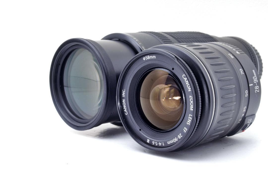 Canon EOS Kiss Digital X 初心者簡単　望遠レンズ 三脚付